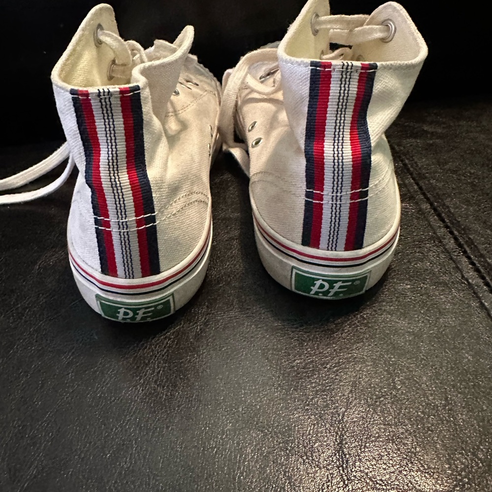 P.F. Flyers Kids White Sneakers